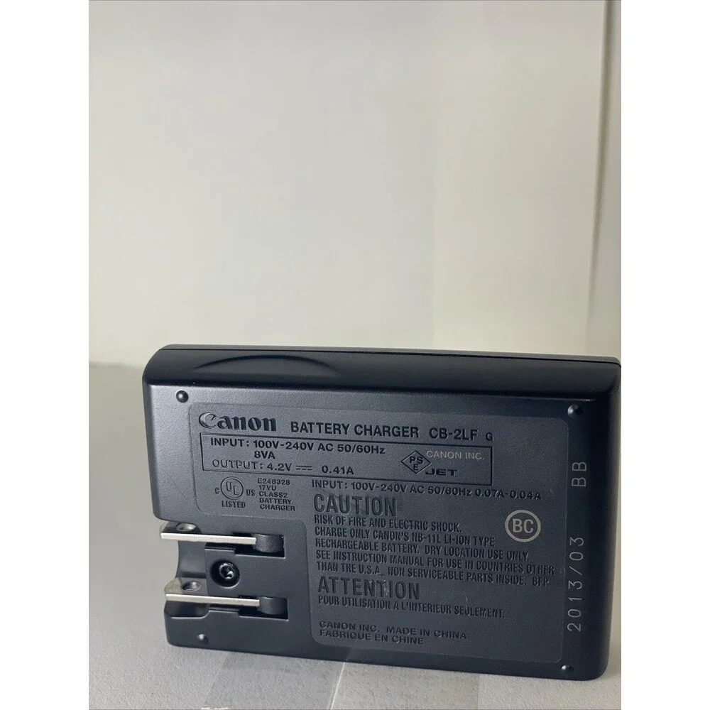 Genuine OEM CANON A2400 A2600 A3400 A4000 A4050 IS BATTERY CHARGER CB-2LD CB-2LF